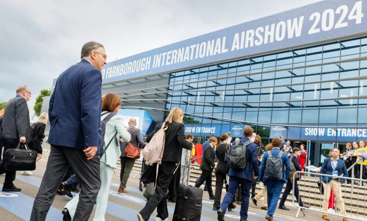 Farnborough Airshow 2024 generează afaceri în valoare de 13 miliarde de lire sterline pentru industria aerospațială britanică