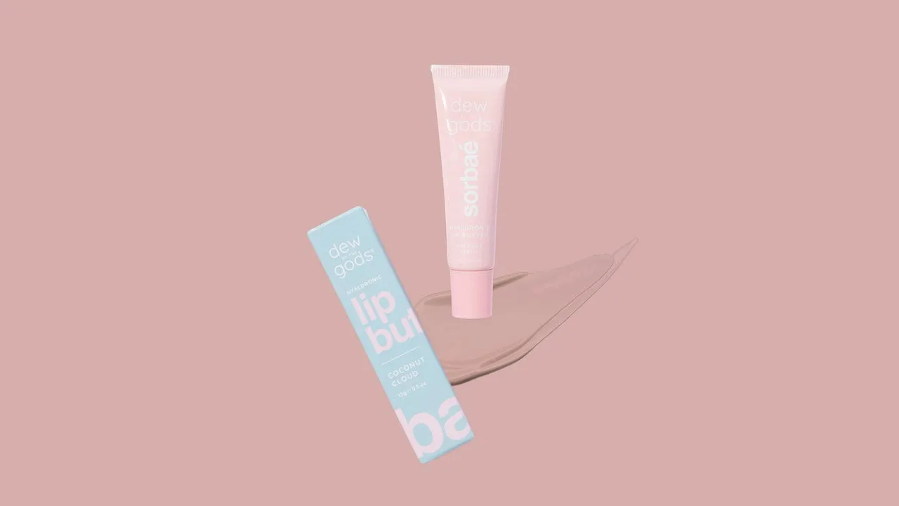 Dew of the Gods Sorbaé Hyaluronic Lip Butter în Coconut Cloud este pasul meu ideal de pregătire a buzelor – recenzie