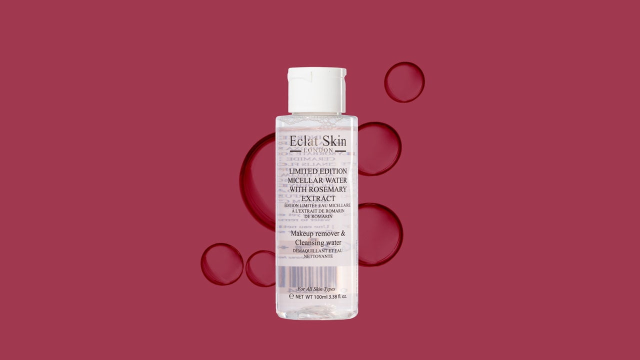 Apa micelară Eclat Skin Limited Edition cu extract de rozmarin este o resetare rapidă pentru piele – Review