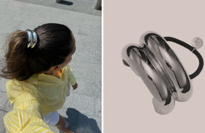 Lelet New York Pony Cuff este accesoriul de păr al momentului