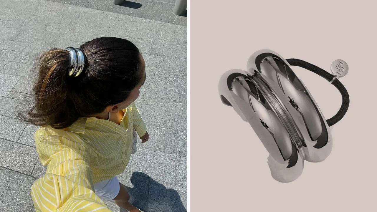 Lelet New York Pony Cuff este accesoriul de păr al momentului