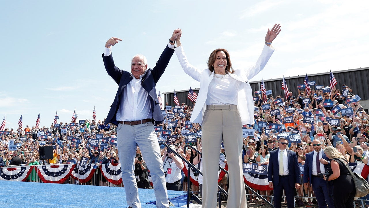 Joy Ride: Democrații optimiști răspândesc optimismul într-o națiune divizată (și proaspăt încântată)