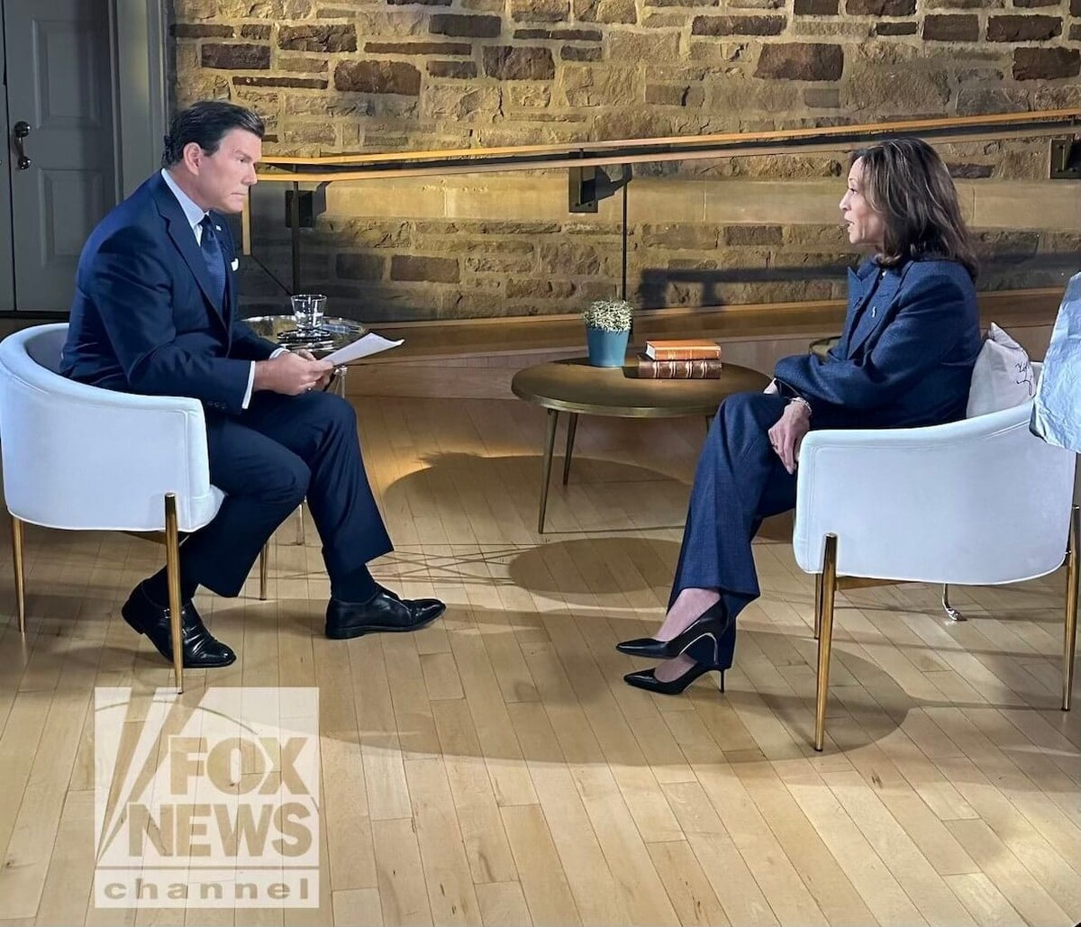 Bret Baier de la Fox News apără interviul combativ cu Kamala Harris și ar „dori” să o aibă din nou alături