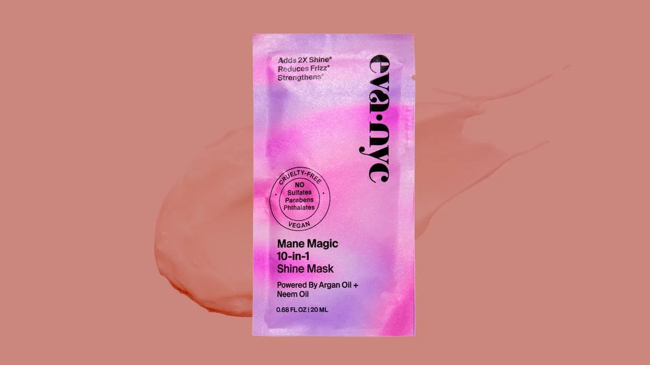 Eva NYC Mane Magic 10-in-1 Shine Mask își respectă numele-Review