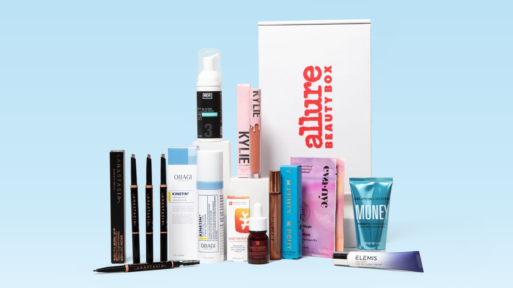 Cutia de frumusețe Allure din noiembrie 2024 menține pielea radiantă și sprâncenele îndrăznețe în această iarnă – vedeți toate produsele din interior