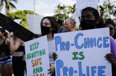 În unele state în care protecția avortului a fost aprobată, Donald Trump a câștigat