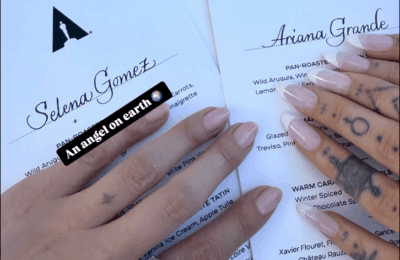 Selena Gomez și Ariana Grande au dat startul sezonului de premii cu manichiuri transparente asortate – Vezi fotografiile