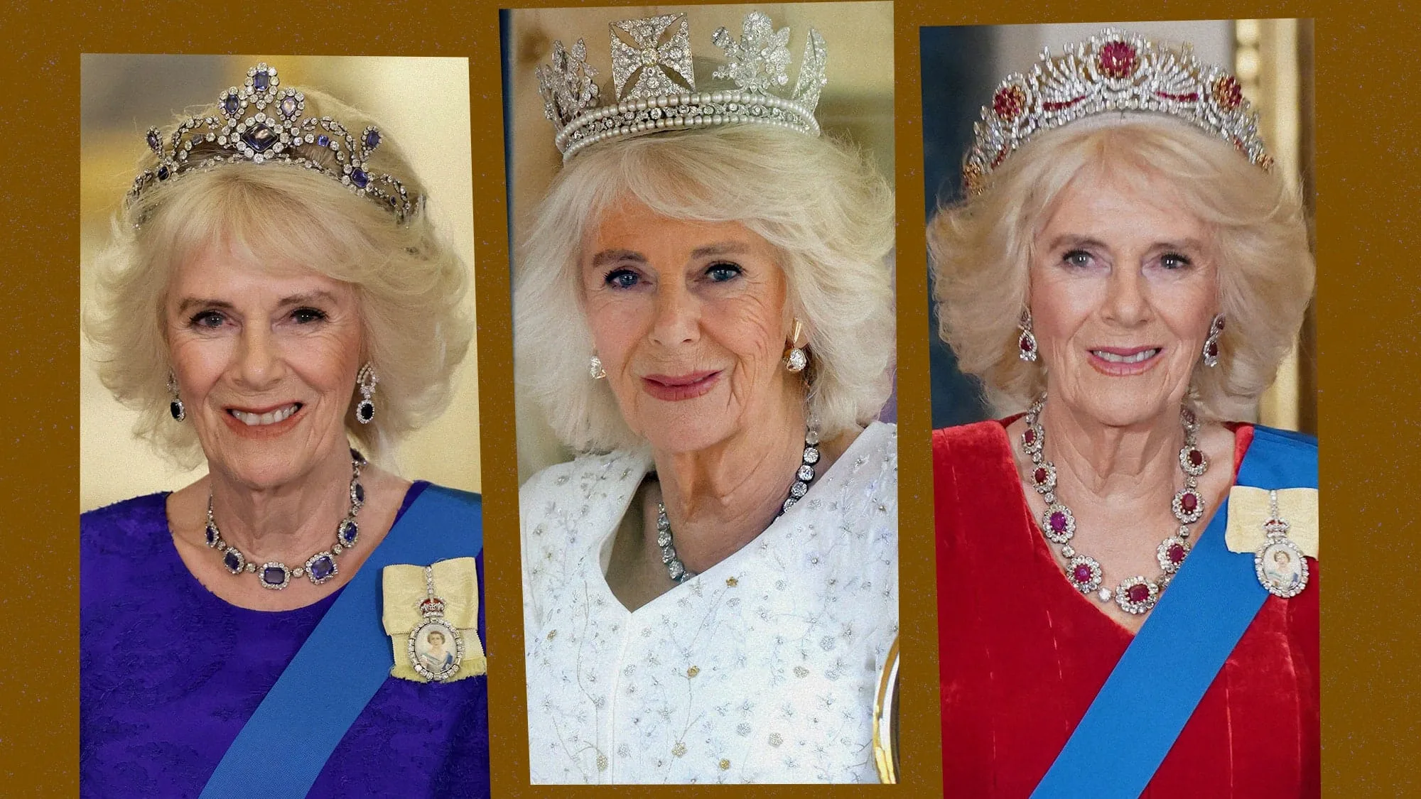 Un ghid al bijuteriilor reginei Camilla în timpul unui an plin de diademe