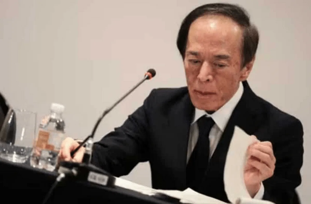 Șeful BOJ, Ueda, își atenuează ușor optimismul cu privire la economie