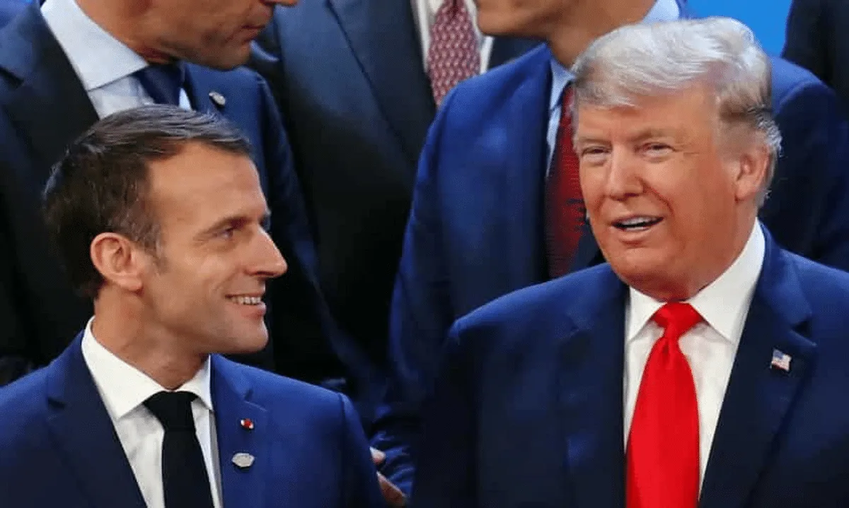 Macron Trump