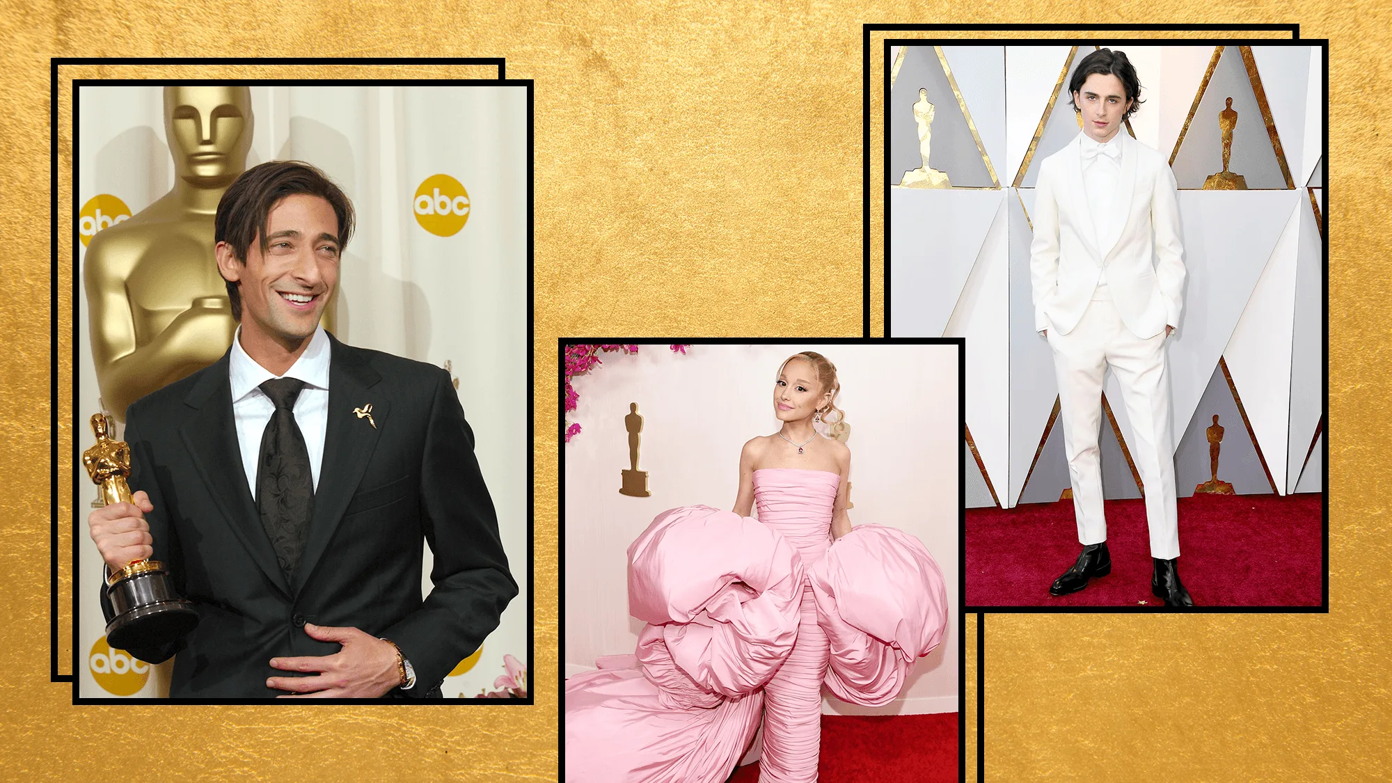 Vezi ce au purtat nominalizații la premiile Oscar 2025 la prima lor decernare