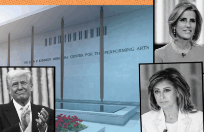 Maria Bartiromo și Laura Ingraham vor face Kennedy Center „fierbinte”