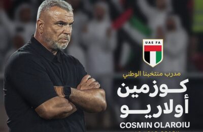 Cosmin Olăroiu, selectat din nou: UAE își pune încrederea într-un antrenor de top