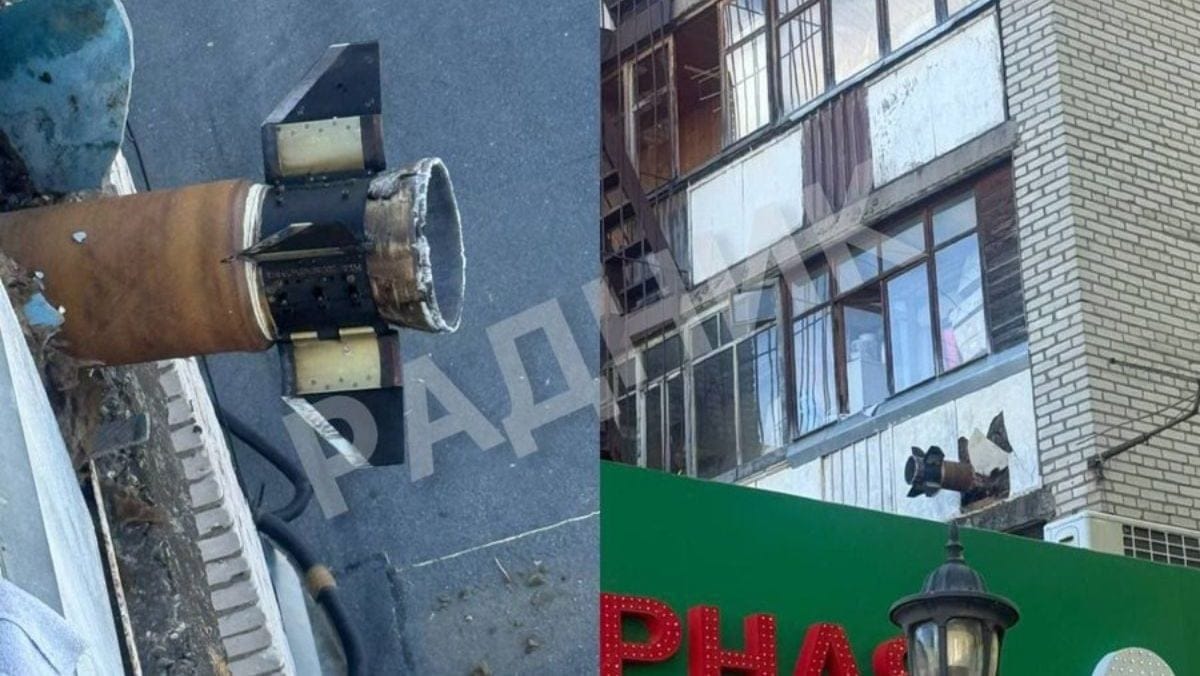 Fărâme de rachetă descoperite pe balconul unui apartament din apropierea Moscovei, după atacul surprinzător al dronelor ucrainene | DETALII VIDEO