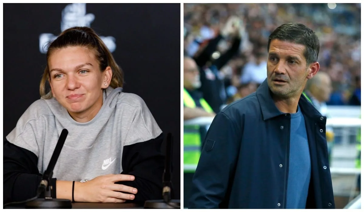 Simona Halep îi urează succes lui Cristi Chivu la Inter!