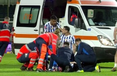 Ambulanța chemată după accidentarea gravă a lui Ispas!