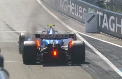 Incendiu Spectaculos în Paddock: Sainz și Mașina sa în Flăcări!