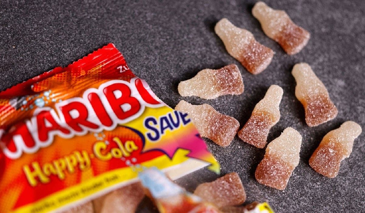 Jeleurile Haribo cu aromă de cola, retrase din cauza canabisului
