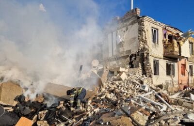 Bombardamentele rușilor distrug un oraș întreg din Ucraina