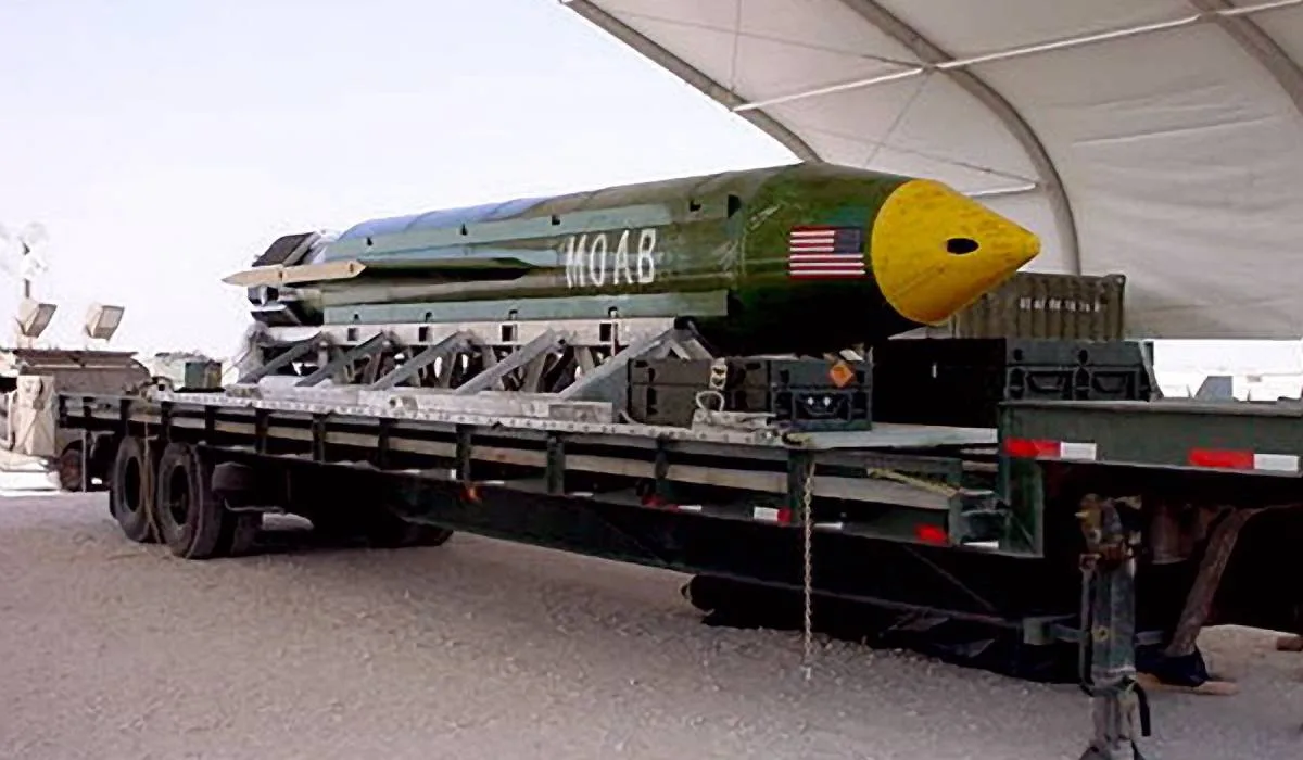 Ce este MOAB, arma secretă cu care Netanyahu vrea să distrugă Iranul