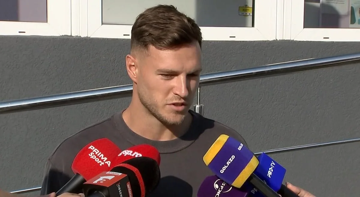 Dennis Politic, în timpul unui interviu - AntenaSport