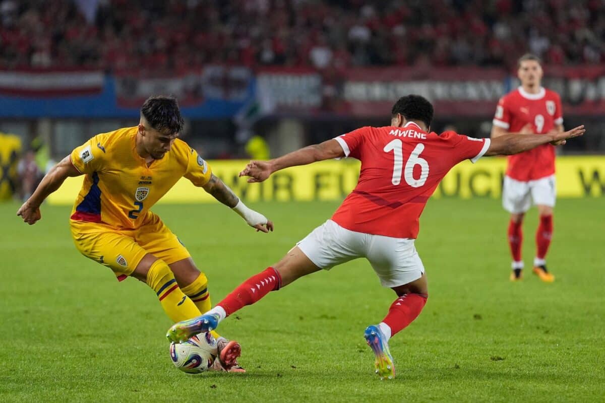 Andrei Rațiu, în Austria - România 2-1