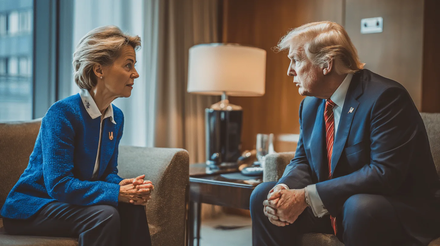 Întâlnirea Ursula von der Leyen și Trump la Castelul Balmoral