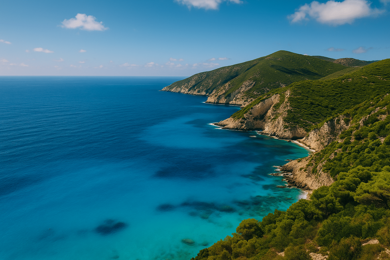 Grecia lansează parcuri marine impresionante în Marea Ionică