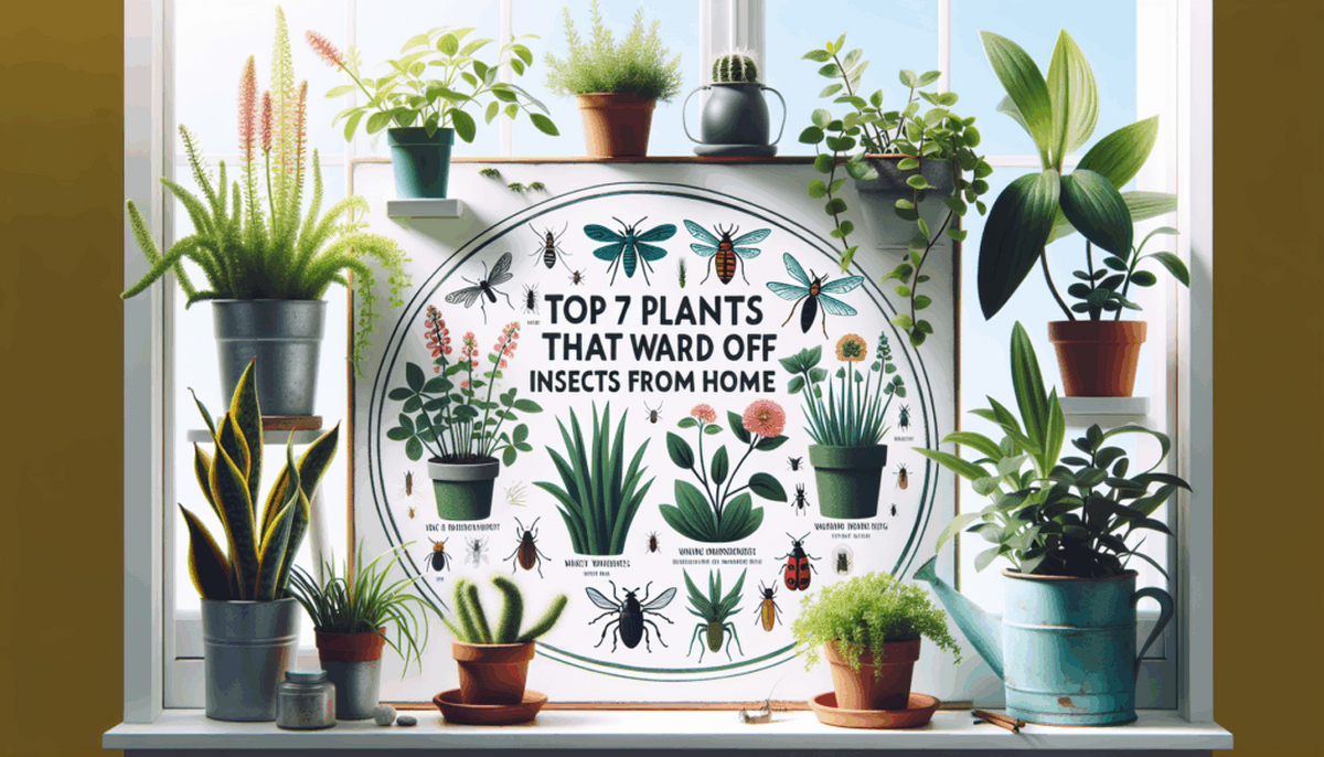 Top 7 plante anti-insecte pentru locuința ta