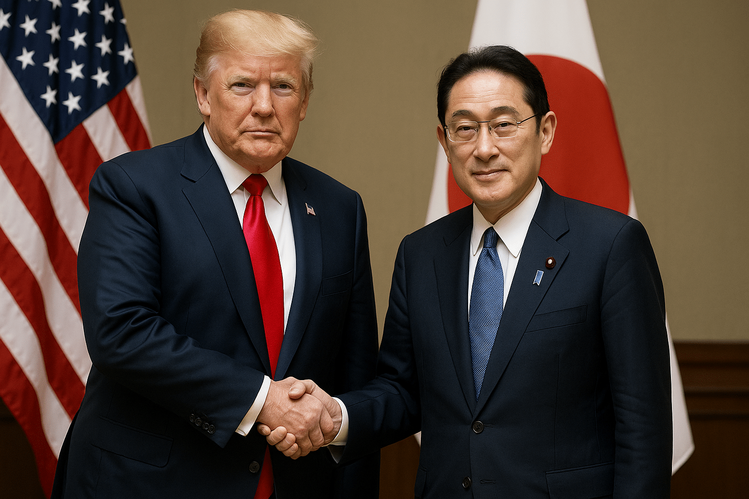 Donald Trump semnează un acord istoric de 550 miliarde dolari cu Japonia