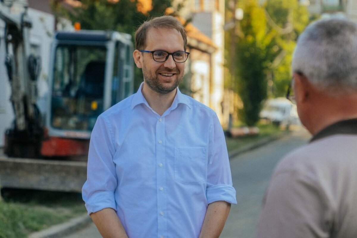Dominic Fritz susține democrația locală în Istanbul.