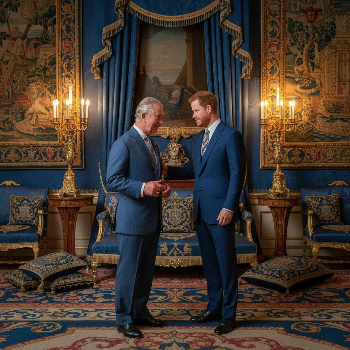 Întâlnire regală la Londra: Regele Charles și Prințul Harry