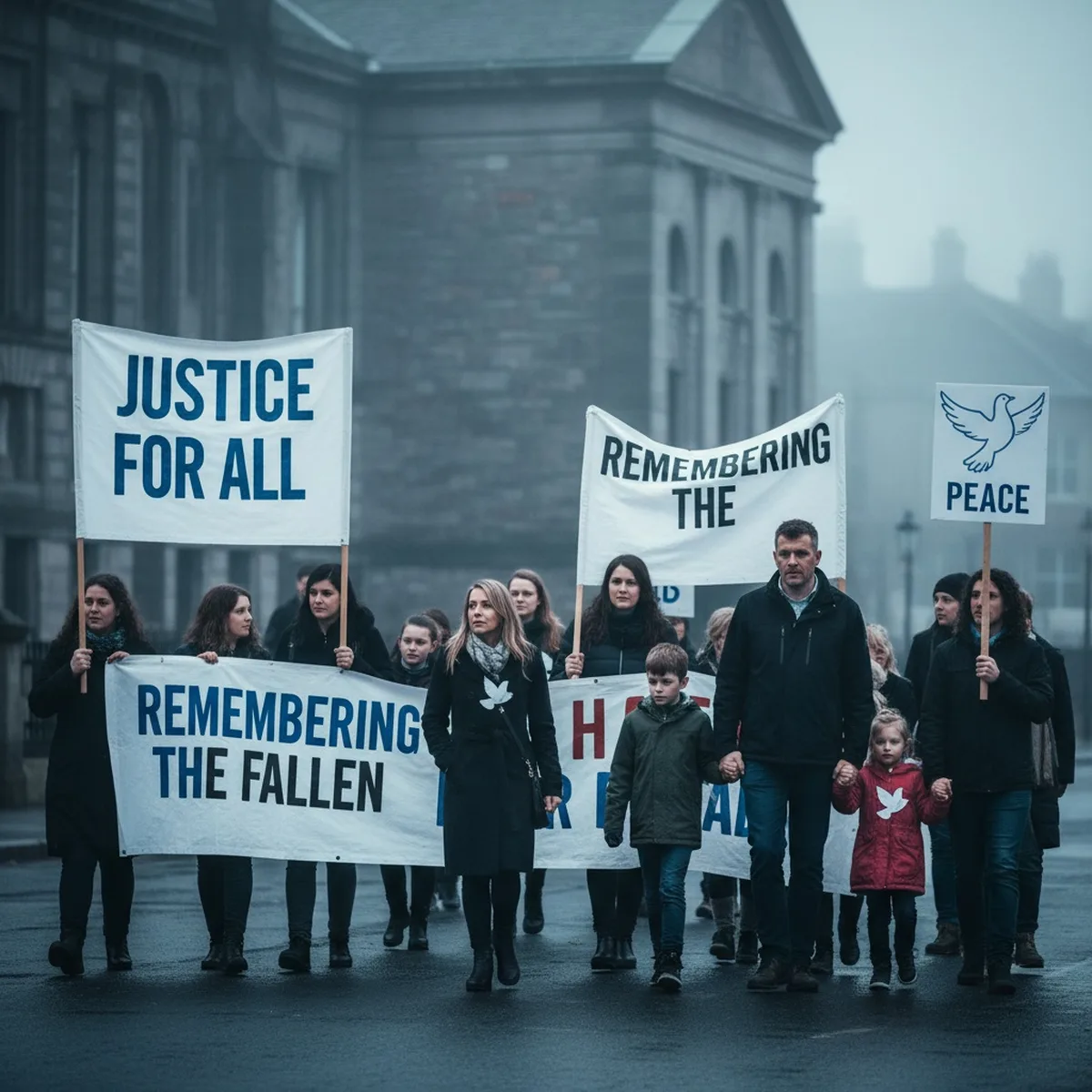 Procesul pentru Duminica Sângeroasă începe la Belfast: familiile victimelor se revoltă