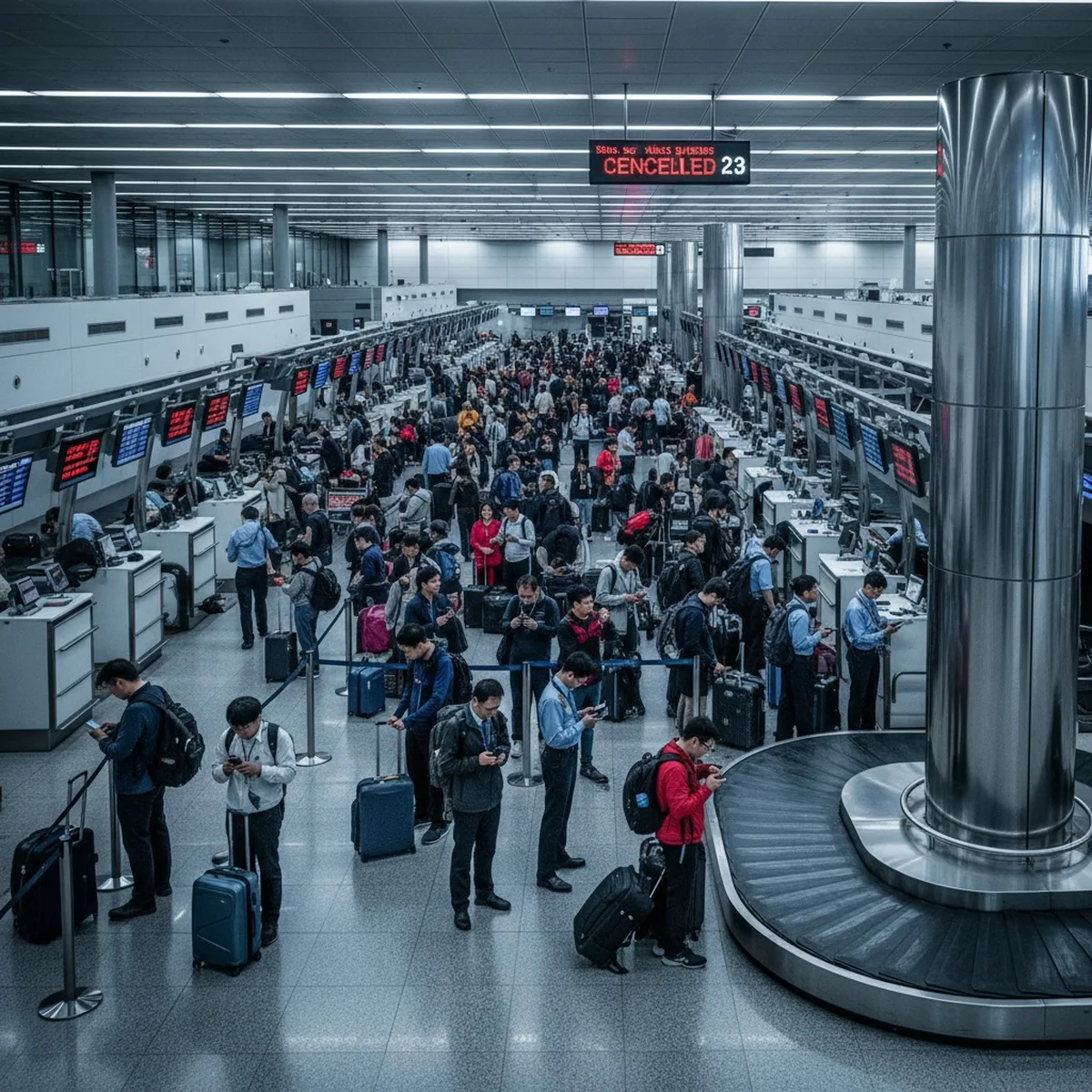 Aeroporturi europene vizate de un atac cibernetic la check-in