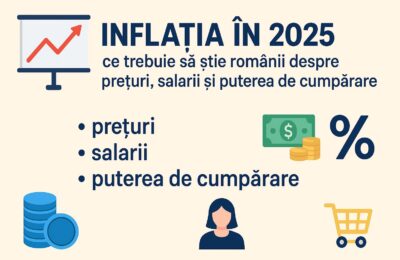 Inflația în 2025: Impactul asupra buzunarului românilor