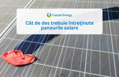 Frecvența întreținerii panourilor solare pentru eficiență maximă