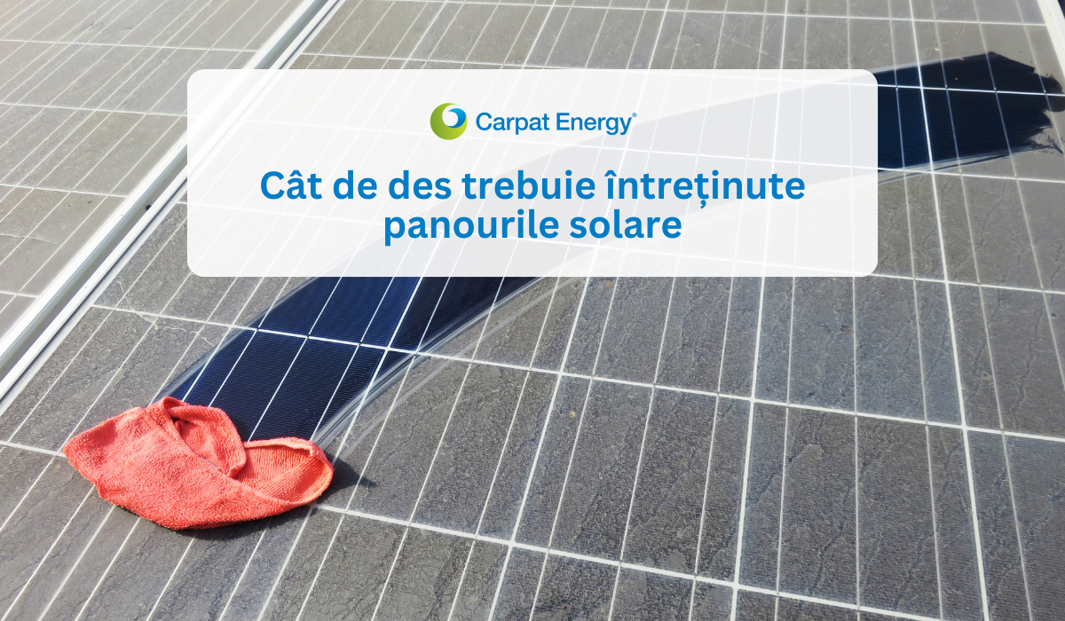 Frecvența întreținerii panourilor solare pentru eficiență maximă
