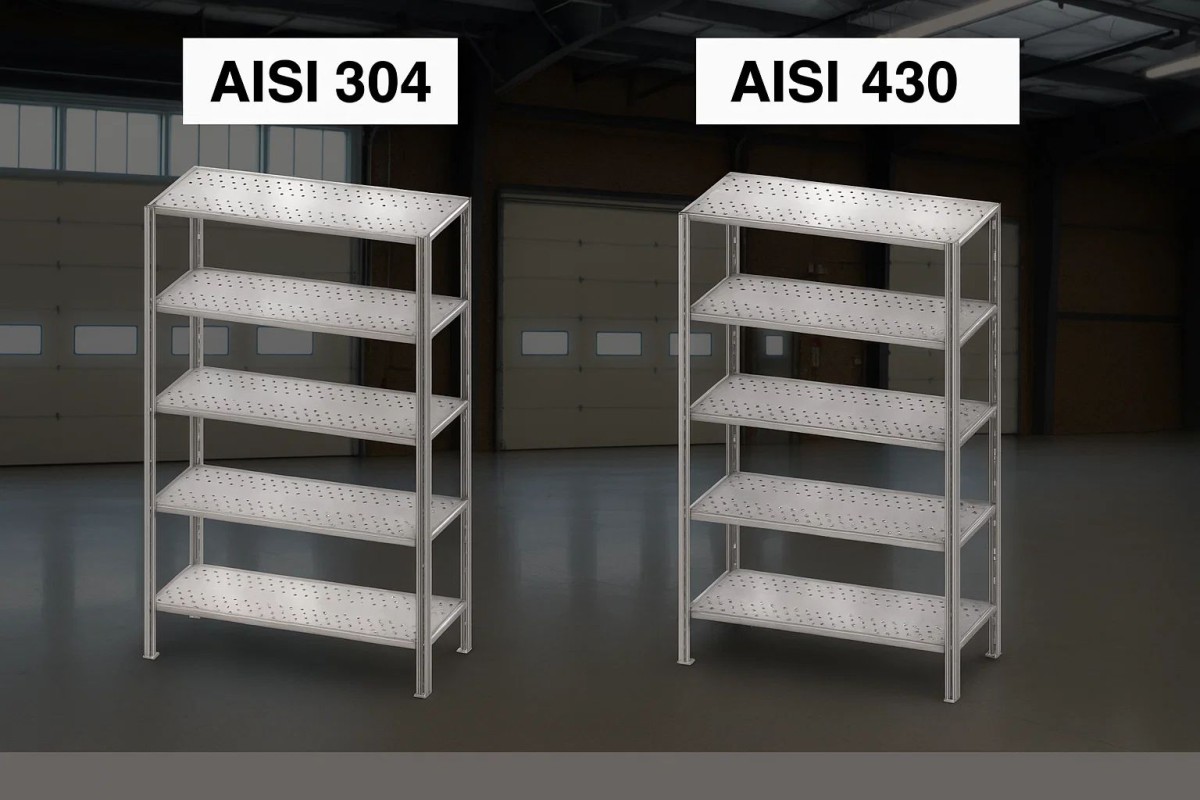 Raft inox AISI 304 sau AISI 430. Ce înseamnă și cum faci alegerea corectă?