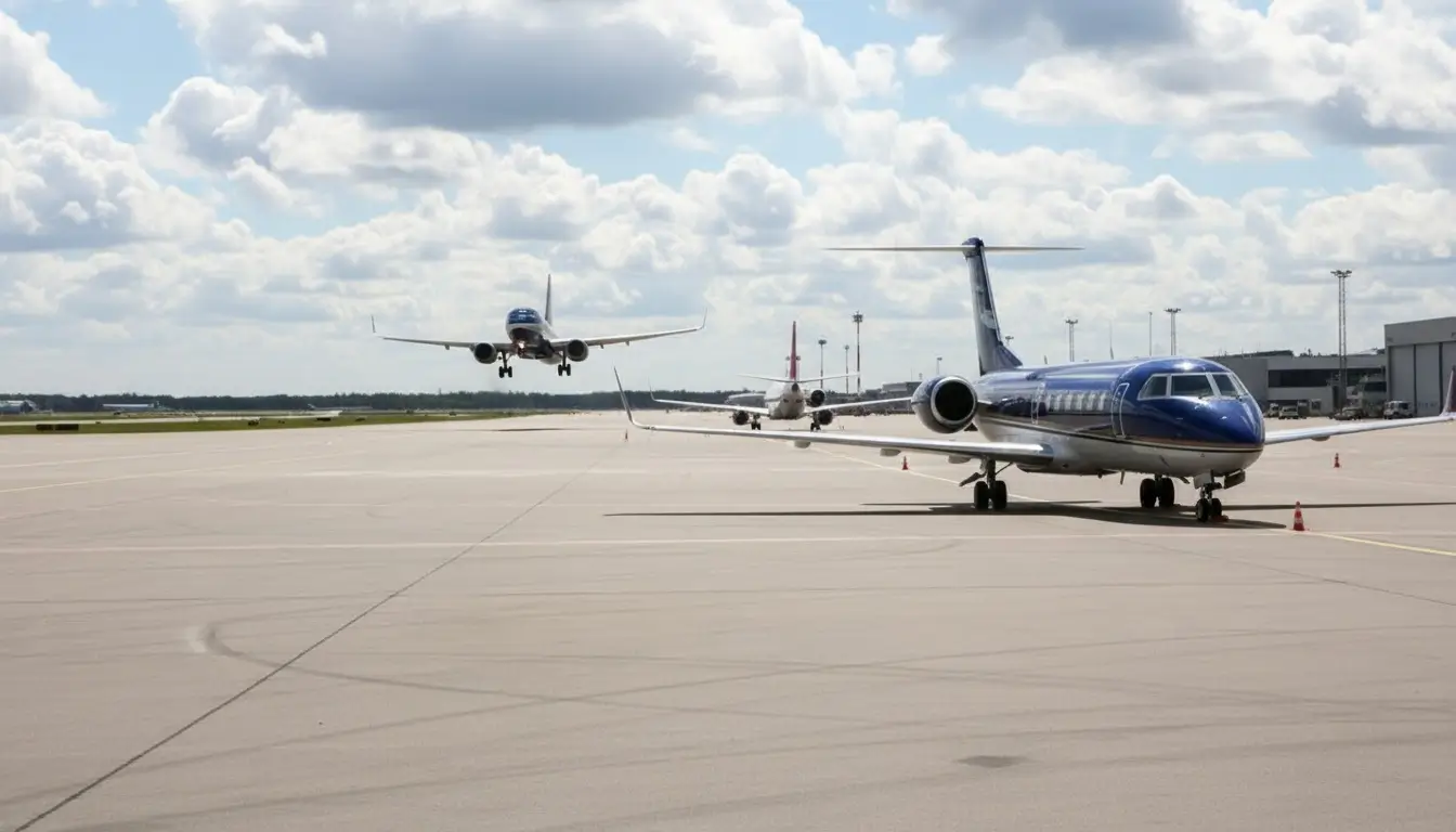 Aeroportul Vilnius oprește zborurile din cauza baloanelor