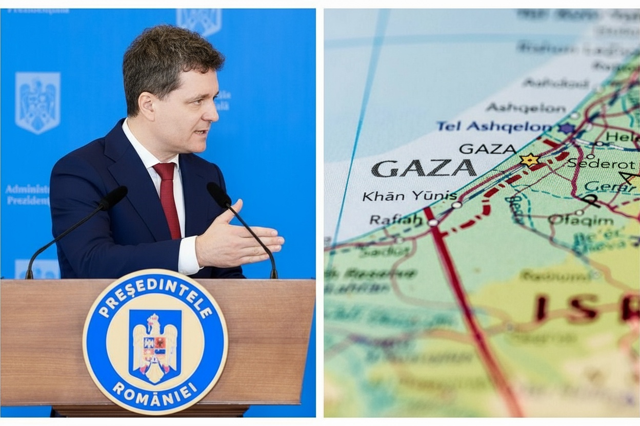 Președintele României laudă înțelegerea de pace din Gaza sub conducerea lui Trump