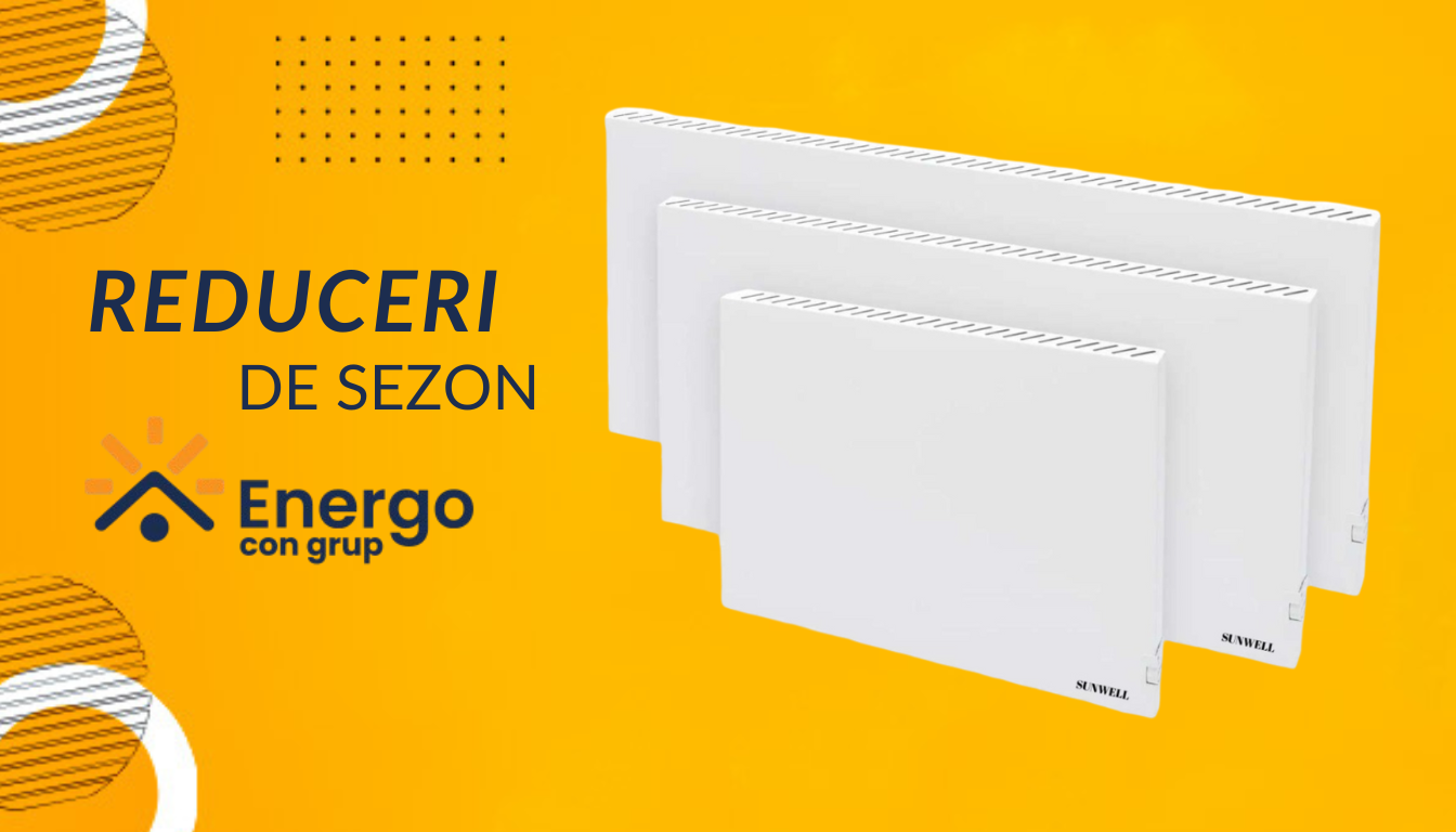 Reduceri la panouri radiante de la Energo Group în sezonul rece
