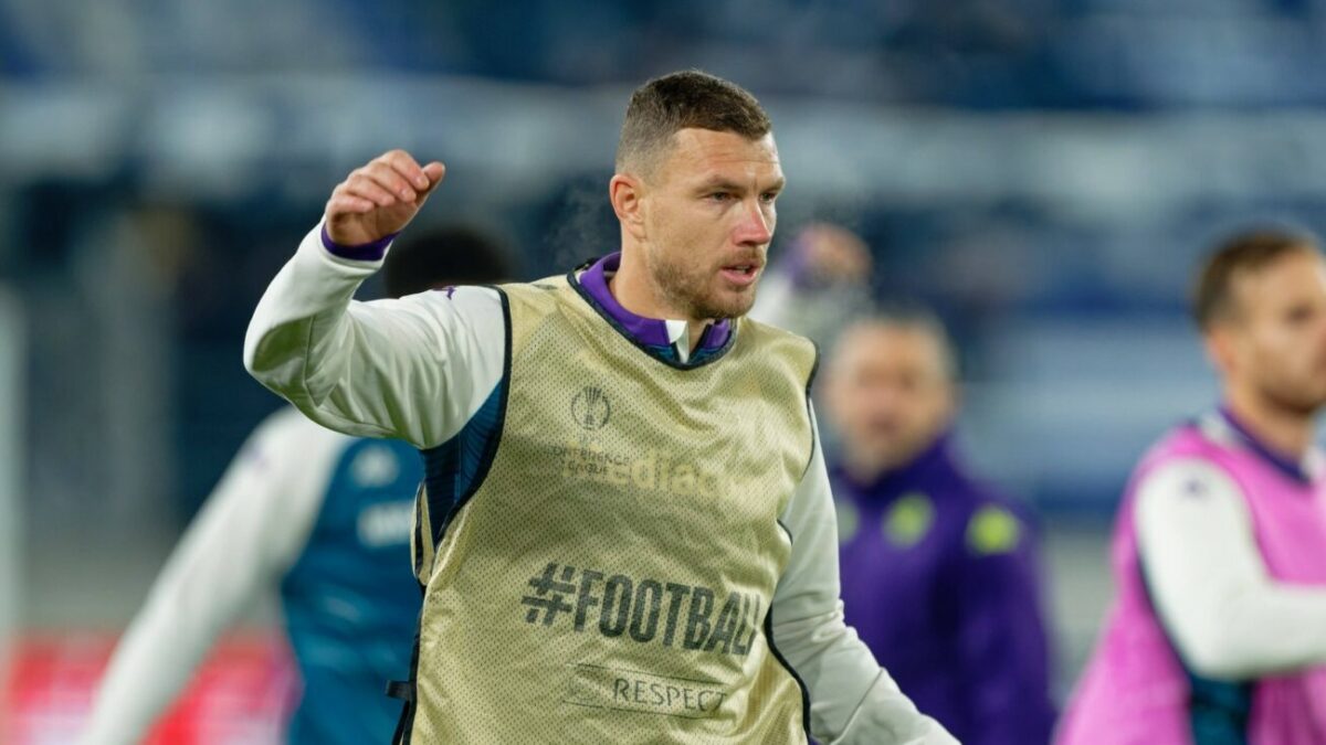 Dan Șucu negociază cu Edin Dzeko pentru transferul la Genoa