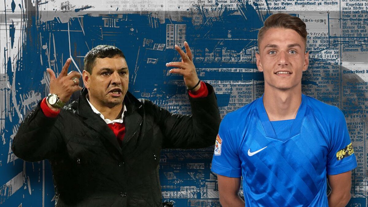 Ganea spune că fiul său George nu mai joacă la Ujpest pentru că e român