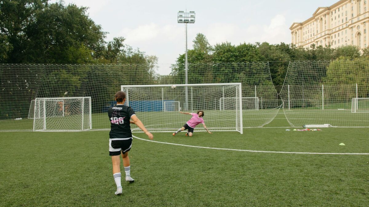 robot portar fotbal
