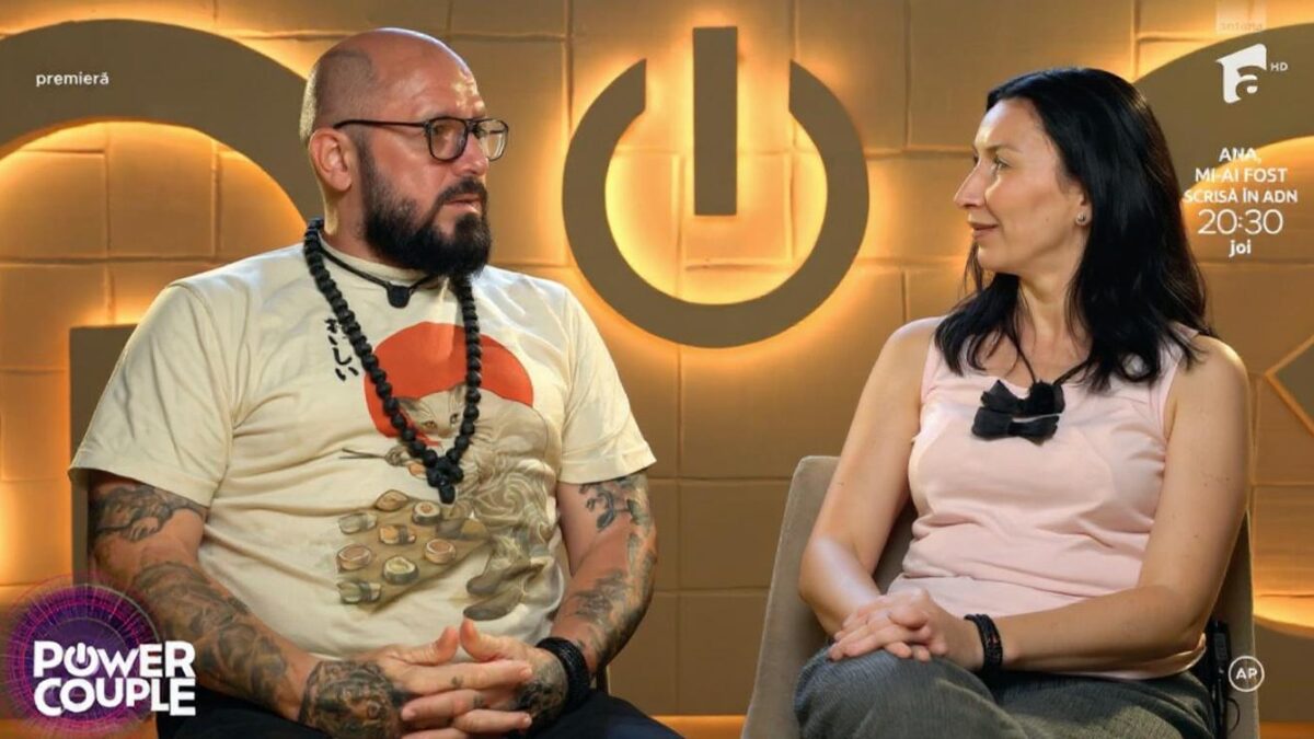 Cătălin Zmărăndescu, dezvăluiri la Power Couple: ce l-a cucerit la soția sa după 11 ani