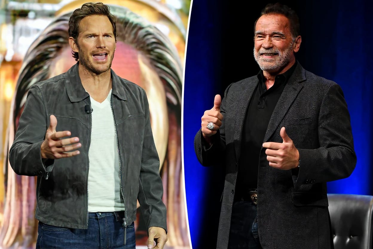 Chris Pratt nu știe ce să facă cu tabloul uriaș primit cadou