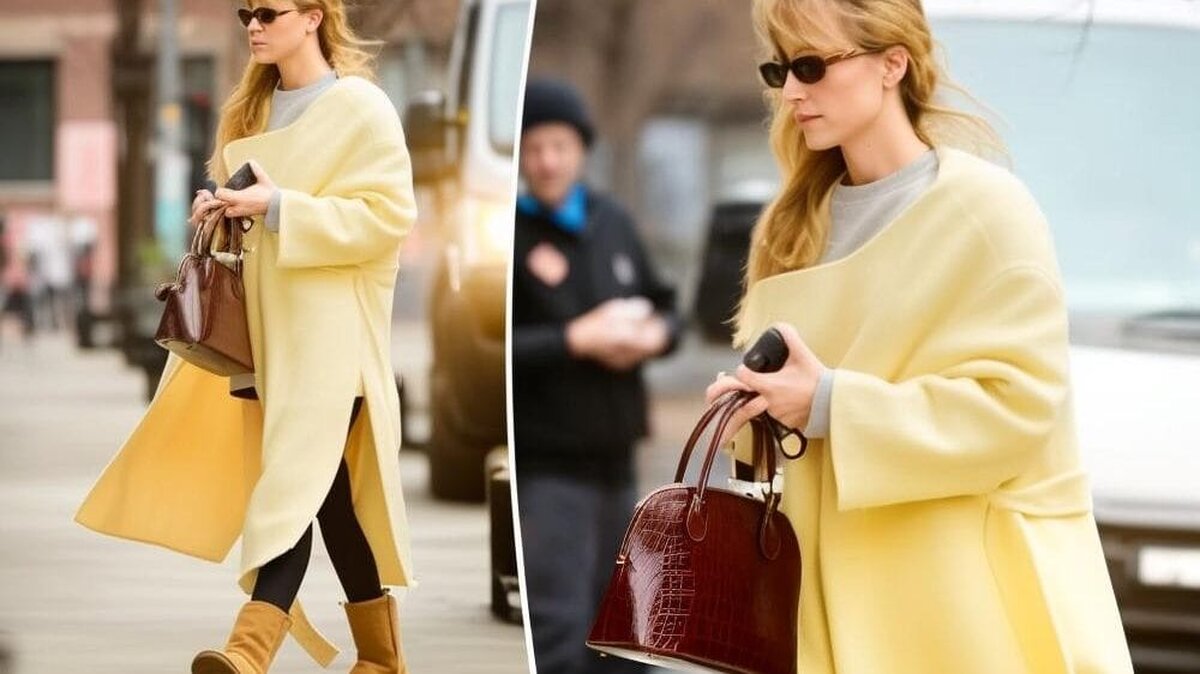 Jennifer Lawrence geantă