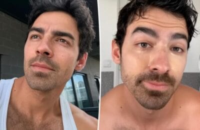 Joe Jonas laudă plasturii pentru ochi de 14 dolari: „Cei mai buni de pe piață”