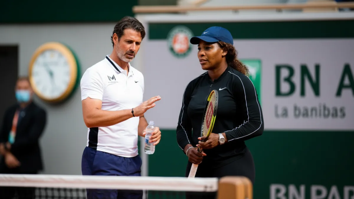 Patrick Mouratoglou Serena Williams