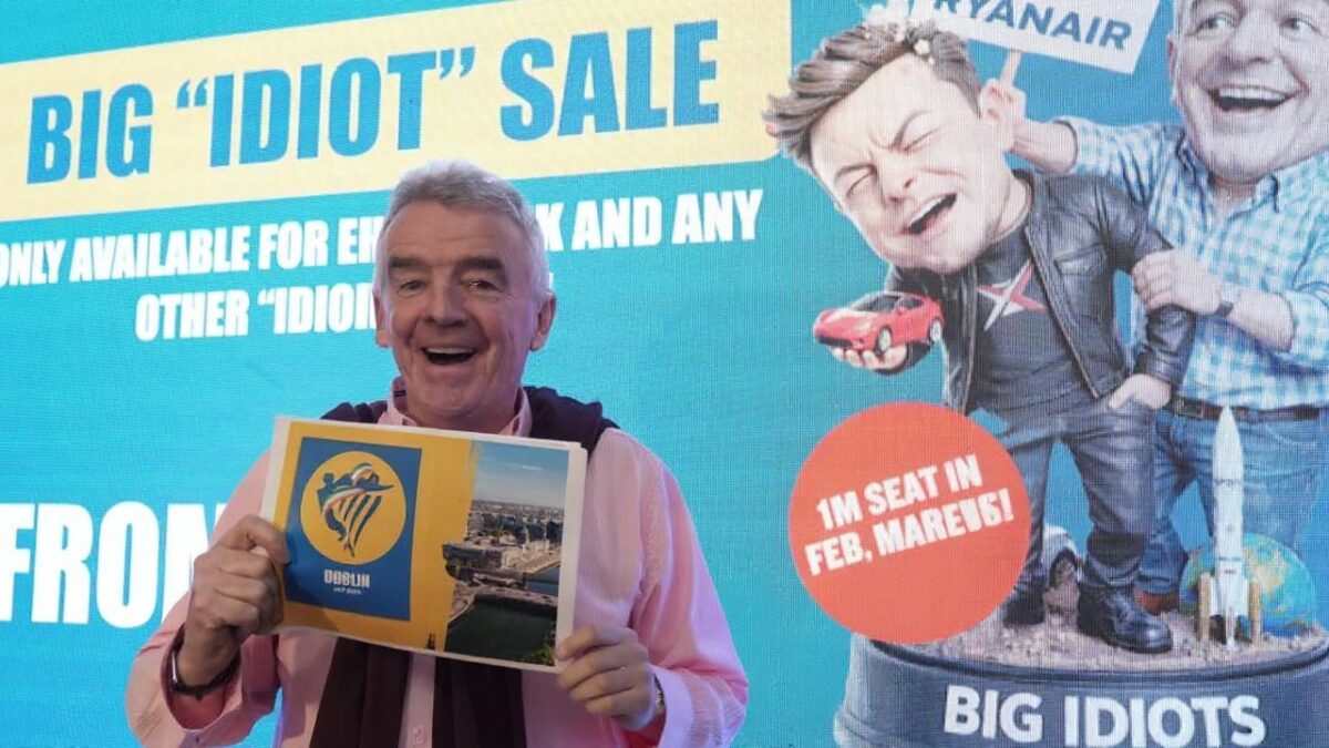 Ryanair WiFi gratuit